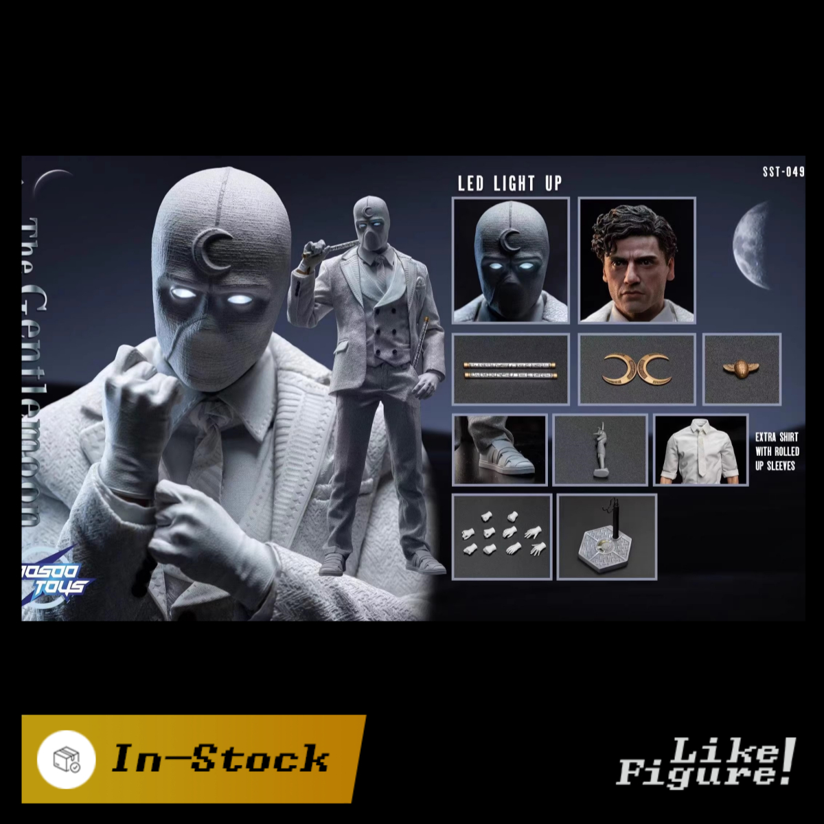 Soo-sootoys 1/6 The Gentlemoon 新品 sst049 Soosootoys SST049 The Gentlemoon 1/6 Action Figure